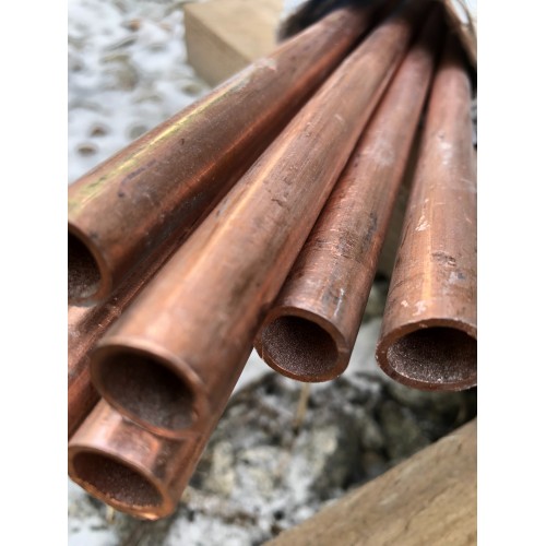 Медная труба 22х3мм мягкая, длина 3м, марка М2