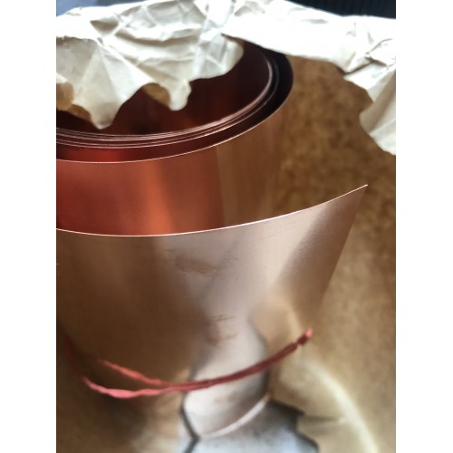 Медная рулонная фольга 0.8х300мм ДПРНМ ГОСТ 1173-2006