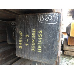 Кованый квадрат 200 мм 5ХНМ ГОСТ 1133-71