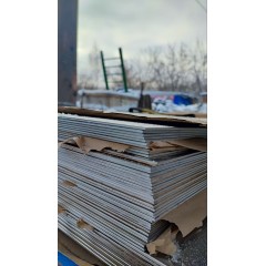 Лист х/к нержавеющий 5х1000х2000 AISI321 матовый 12Х18Н10Т 2B