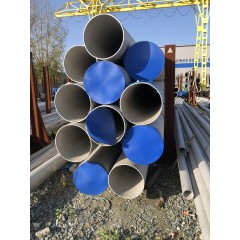 Труба гк коррозионностойкая 108х10 AISI 321, EN 10217-7 матовая