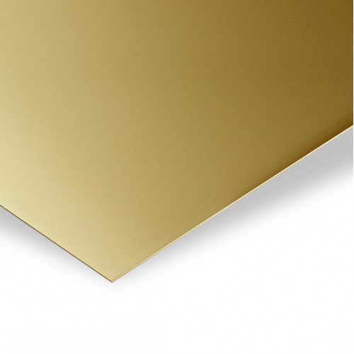 Лист латунный 20x600x1500 горячекатаный Л63 ГОСТ 931-90